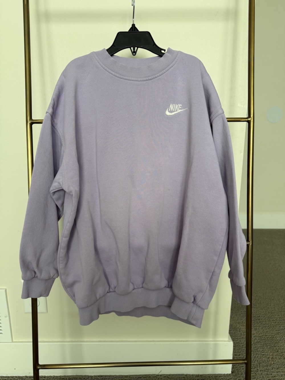 Nike Kids Lilac Crewneck Sweatshirt